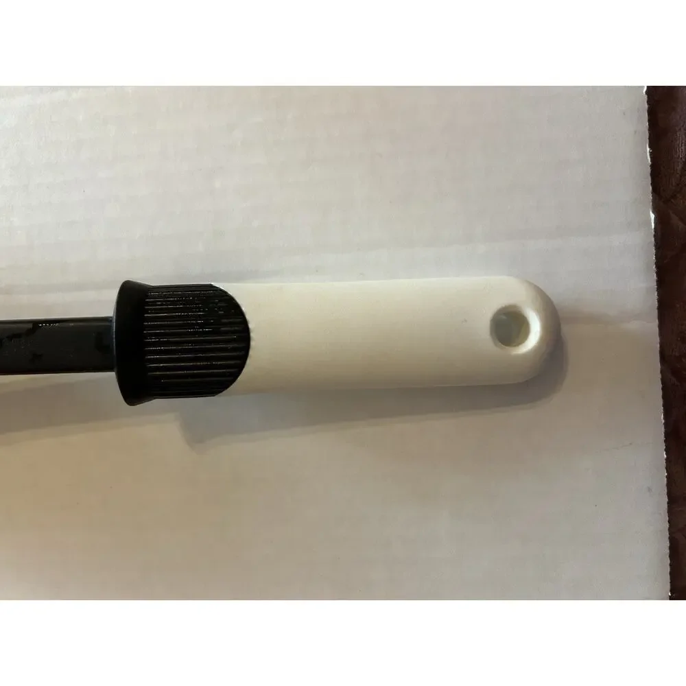 Vintage‎ EKCO Gravy Ladle Nylon Plastic White Black 12” Length